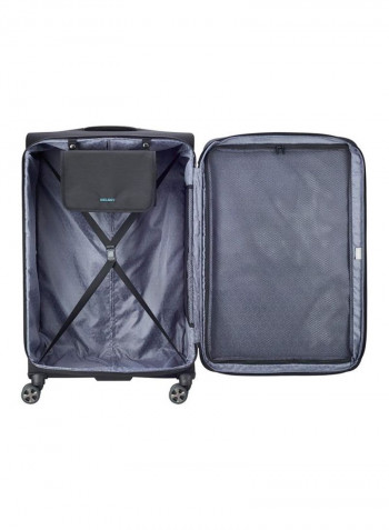 Hyperglide 4 Wheels Softside Check-In Luggage Trolley Black