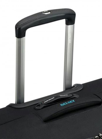 Hyperglide 4 Wheels Softside Check-In Luggage Trolley Black