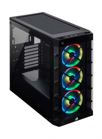 iCUE 465X RGB Mid-Tower ATX Smart Case, Black