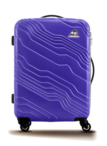 Kanyon Hardside 3 Piece Luggage Trolley Set Royal Blue