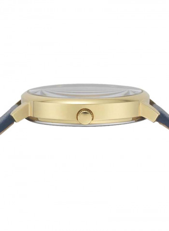 Women's Leather Analog Wrist Watch V WVSP1S0419
