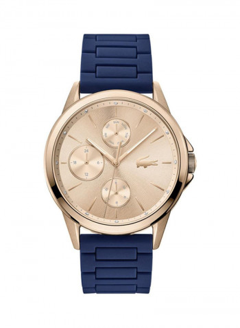 Women's Silicone Analog Wrist Watch