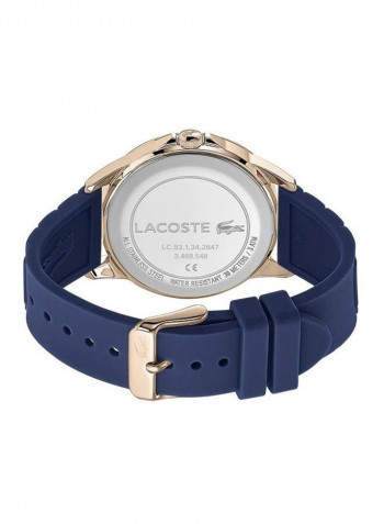 Women's Silicone Analog Wrist Watch