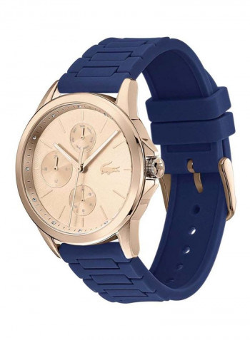 Women's Silicone Analog Wrist Watch