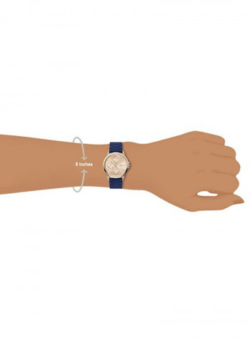 Women's Silicone Analog Wrist Watch