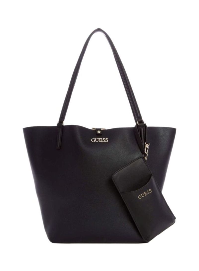 Classic Design Shopper Bag Black