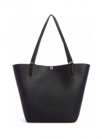 Classic Design Shopper Bag Black