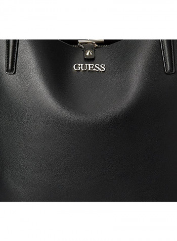 Classic Design Shopper Bag Black