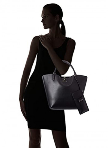 Classic Design Shopper Bag Black