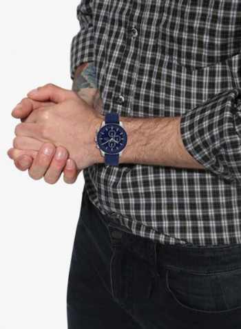 Men's Fabric Chronograph Wrist Watch 2010945