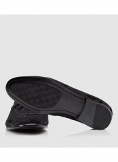 Sartorial Brocade Loafer Black