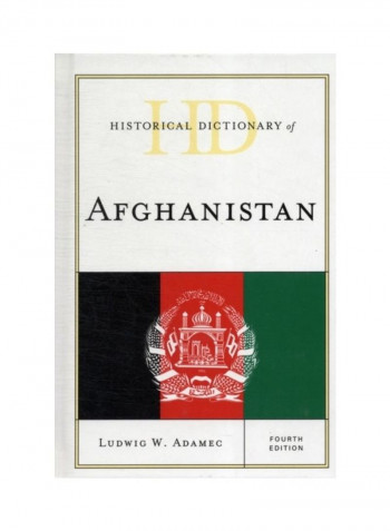 Historical Dictionary of Afghanistan Hardcover English by Ludwig W. Adamec - 2011