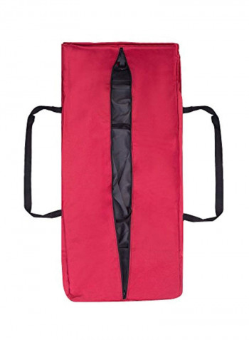 Rolling Duffel Bag Red/Black