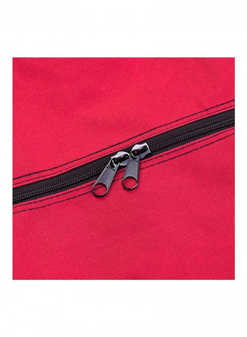 Rolling Duffel Bag Red/Black