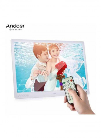 Digital Photo Frame White 33.3cm