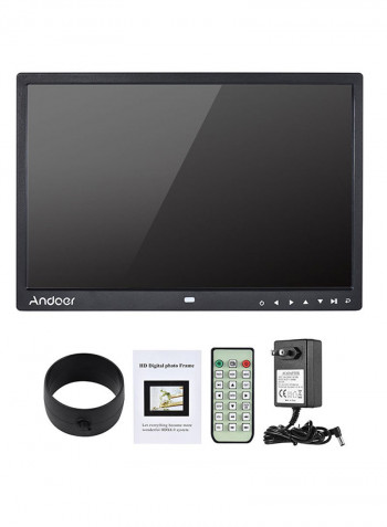 LED Digital Photo Frame Black
