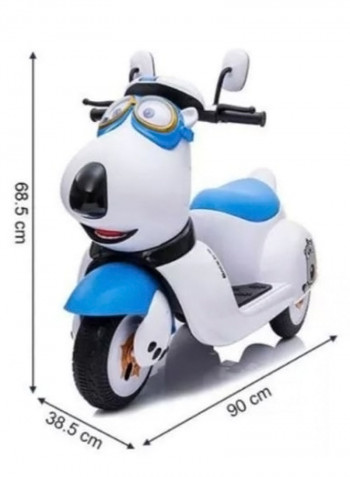 Snoopy Dog Zippy Electric Ride On Scooter