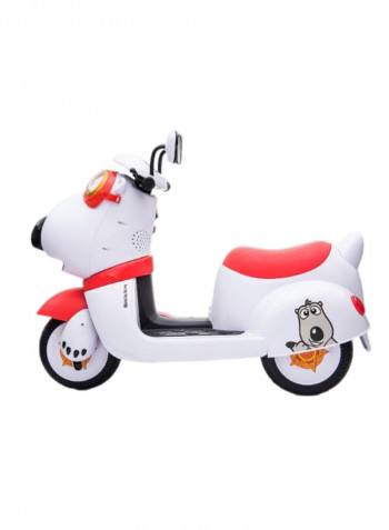 Snoopy Dog Zippy Electric Ride On Scooter