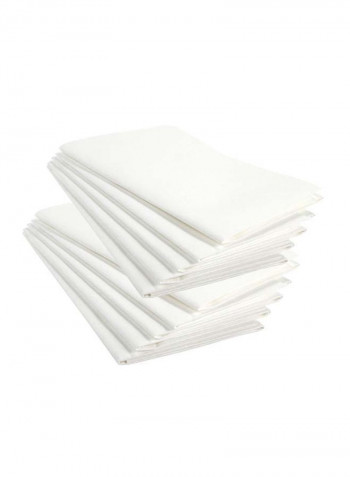 12-Piece Ultimate Cloth White 15.50X19.50inch