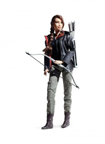 Collector Hunger Games Katniss Everdeen Doll 3x13inch