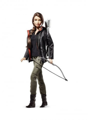 Collector Hunger Games Katniss Everdeen Doll 3x13inch