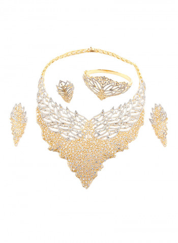 Zirconia Stone Jewellery Set
