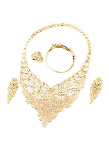 Zirconia Stone Jewellery Set