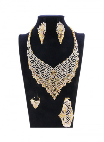 Zirconia Stone Jewellery Set