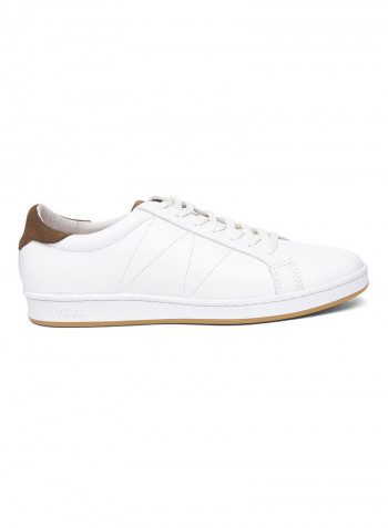 Bo Shoe Lace-Up Low Top Sneaker White