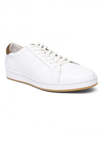 Bo Shoe Lace-Up Low Top Sneaker White
