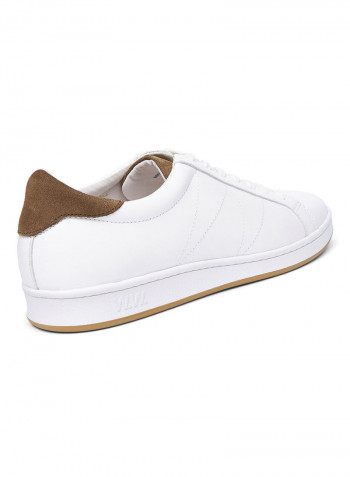 Bo Shoe Lace-Up Low Top Sneaker White