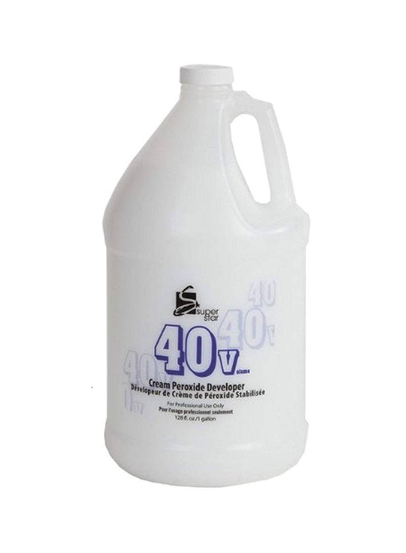40 Volume Stabilized Cream Peroxide Developer Clear 1gallon