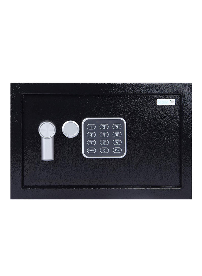 Digital Lock Safe Box Black 9.1x6.7x6.7inch