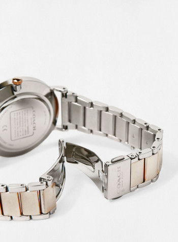 Women's Stainless Steel Analog Wrist Watch