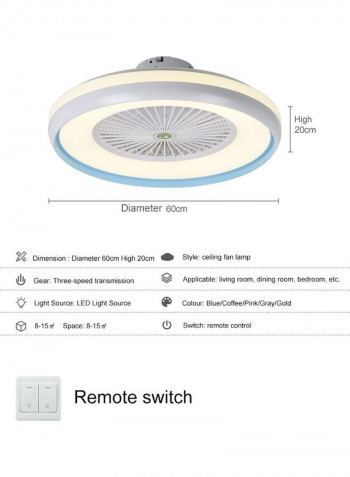 LED Ceiling Fan White