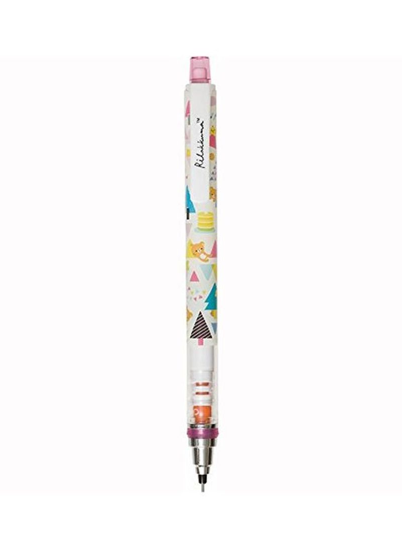 Kurutoga Mechanical Pencil White/Brown/Pink