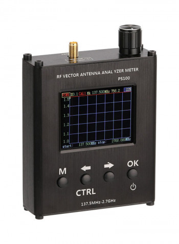 Meter Antenna Tester RF Vector Impedance Analyzer Black 15cm