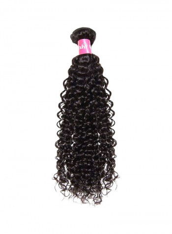 3-Piece Curly hair extensions Black