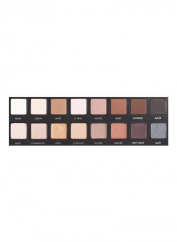 Professional Eye Palettes Beige/Gold/Brown