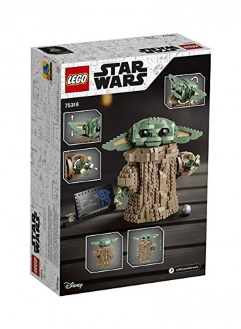 1073-Piece Star Wars: Mandalorian The Child Building Toy