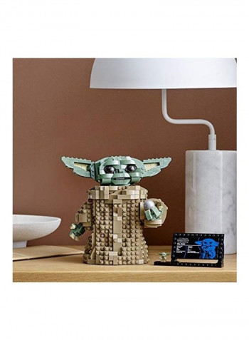 1073-Piece Star Wars: Mandalorian The Child Building Toy