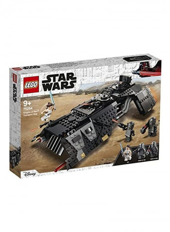 595-Piece 75284 Star Wars Skywalker's Rise of the Rhine Knights Shipping Ship