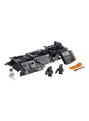 595-Piece 75284 Star Wars Skywalker's Rise of the Rhine Knights Shipping Ship