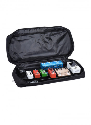 Portable Guitar Effect Pedal Board With Carrying Box