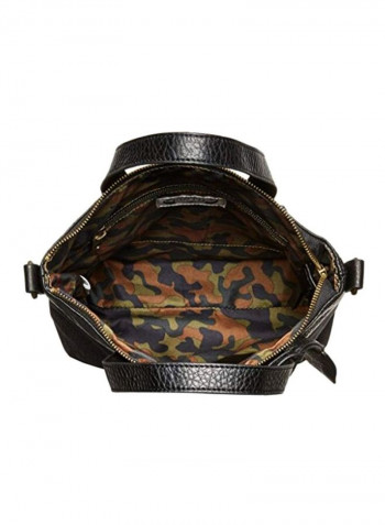 Polyester Crossbody Bag Black