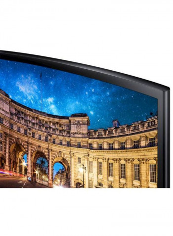 23.5-Inch Essential Curved TV Monitor Black