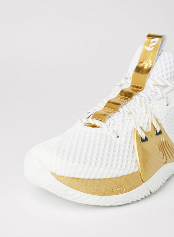 Embiid One Basketball Shoes White