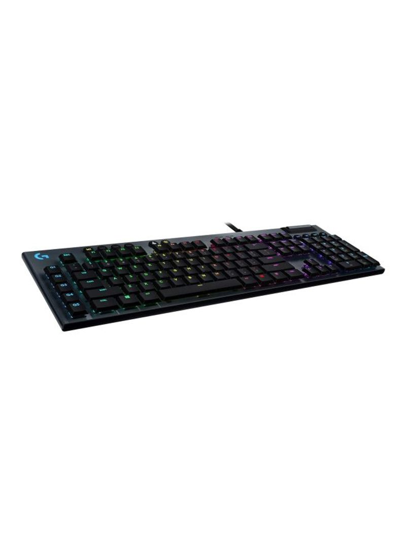 G815 Lightsync RGB Mechanical Gaming Keyboard 18.7x5.9x0.9inch Black