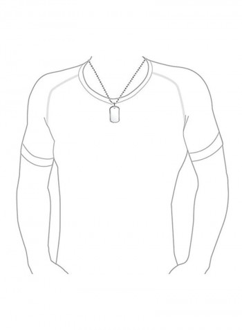 925 Sterling Silver Beaded Chain Necklace
