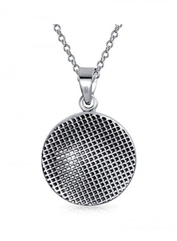 925 Sterling Silver Zodiac Design Pendant Necklace